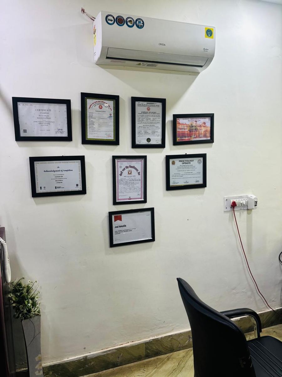 Dr Jai Malik's certificates and registrations